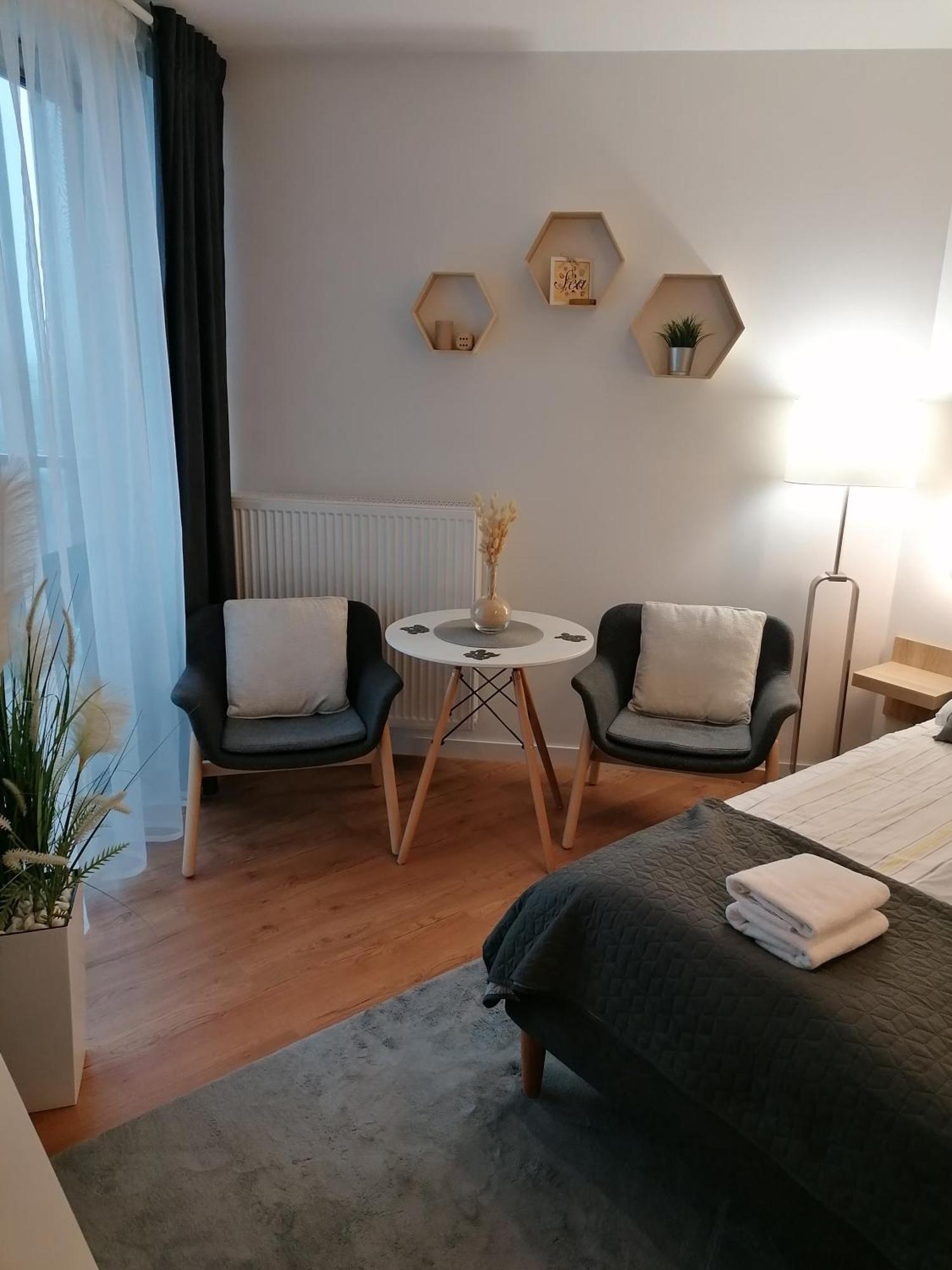 Pinea Apartament Z Widokiem Na Morze Z Basenem I Spa Przy Plazy Pobierowo Extérieur photo