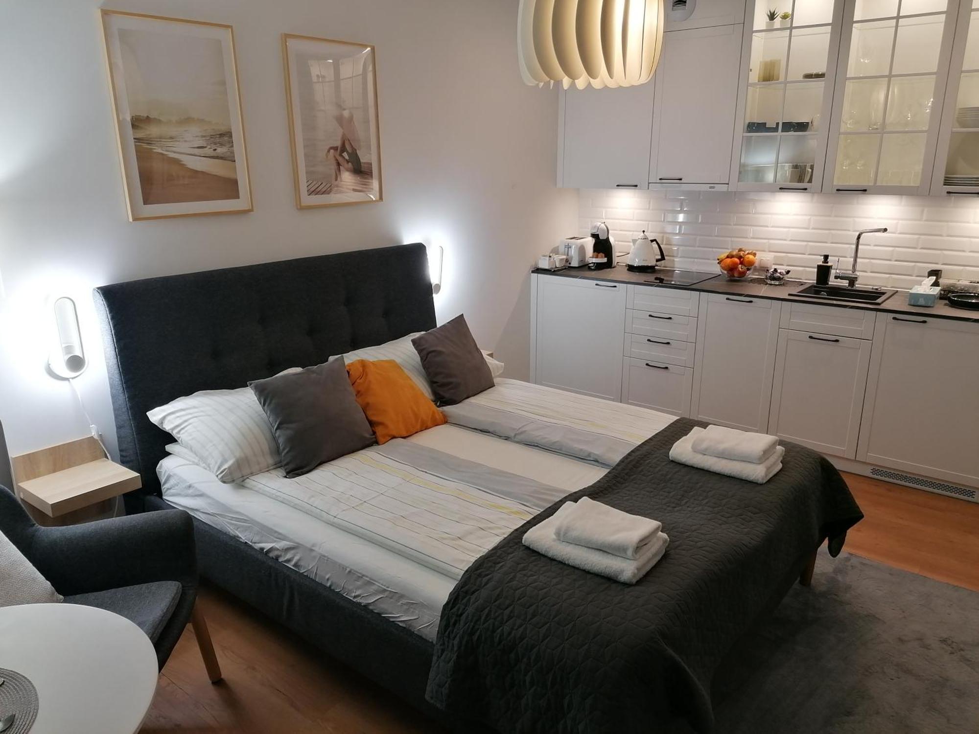 Pinea Apartament Z Widokiem Na Morze Z Basenem I Spa Przy Plazy Pobierowo Extérieur photo