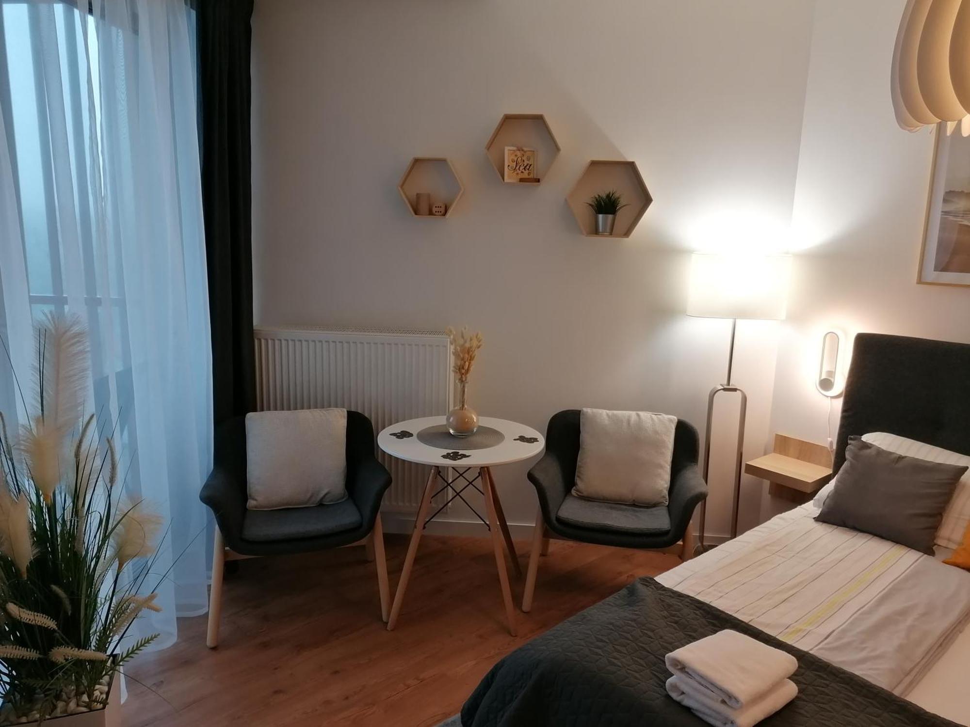Pinea Apartament Z Widokiem Na Morze Z Basenem I Spa Przy Plazy Pobierowo Extérieur photo